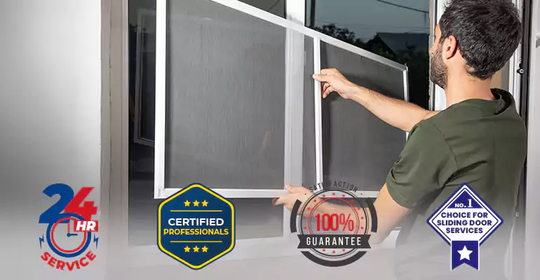 Sliding Screen Door Frame Repair in Miami Lakes