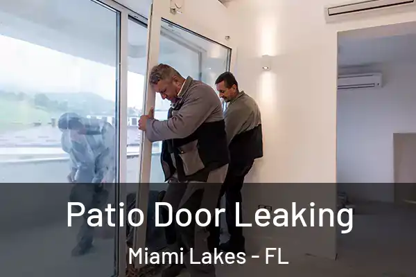 Patio Door Leaking Miami Lakes - FL